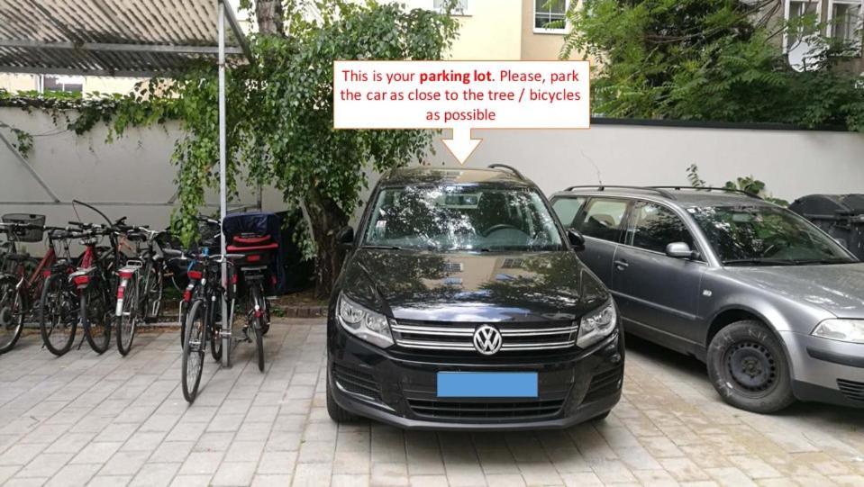 Studio U Parkplatz, Zentrale Ruhelage Neben Grunoase Apartment *